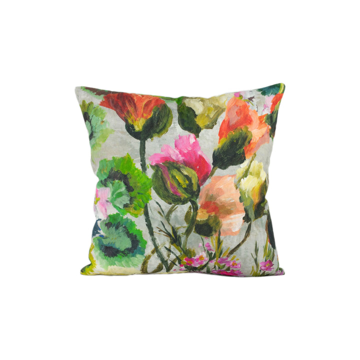 Designers Guild - Grandiflora Rose - Epice - Joyful Artistic Oil Painting Floral Designer Cushion Cover - Luxury Throw Pillow - Handmade