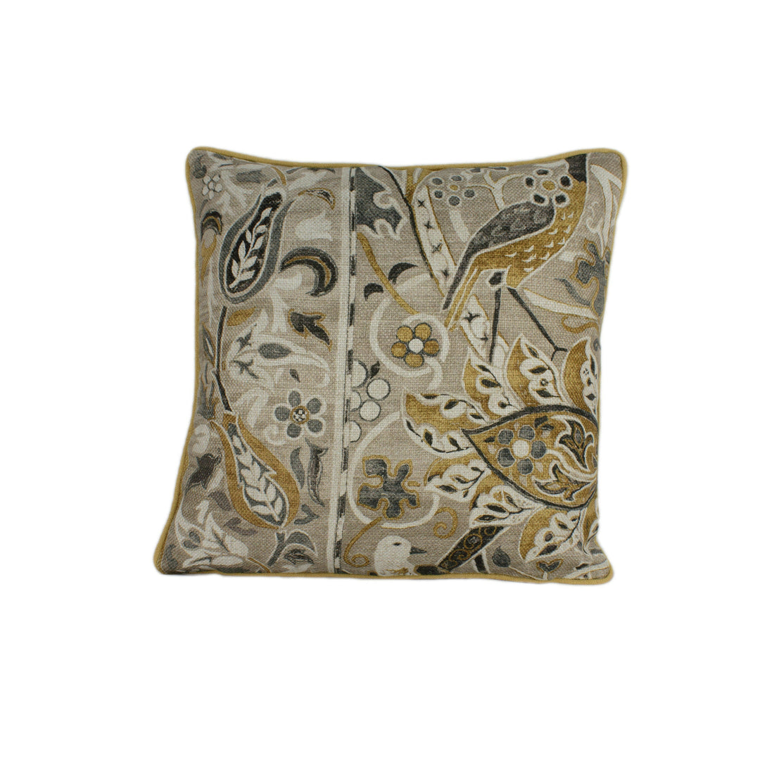 William Morris - Bullerswood - Stone / Mustard - Cushion Cover Throw Pillow Designer Home Decor.