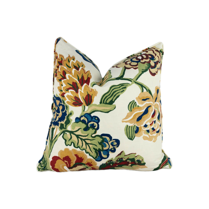 Thibaut - Navesink - Cream / Navy - Cushion Cover Pillow Throw Designer Home Decor.