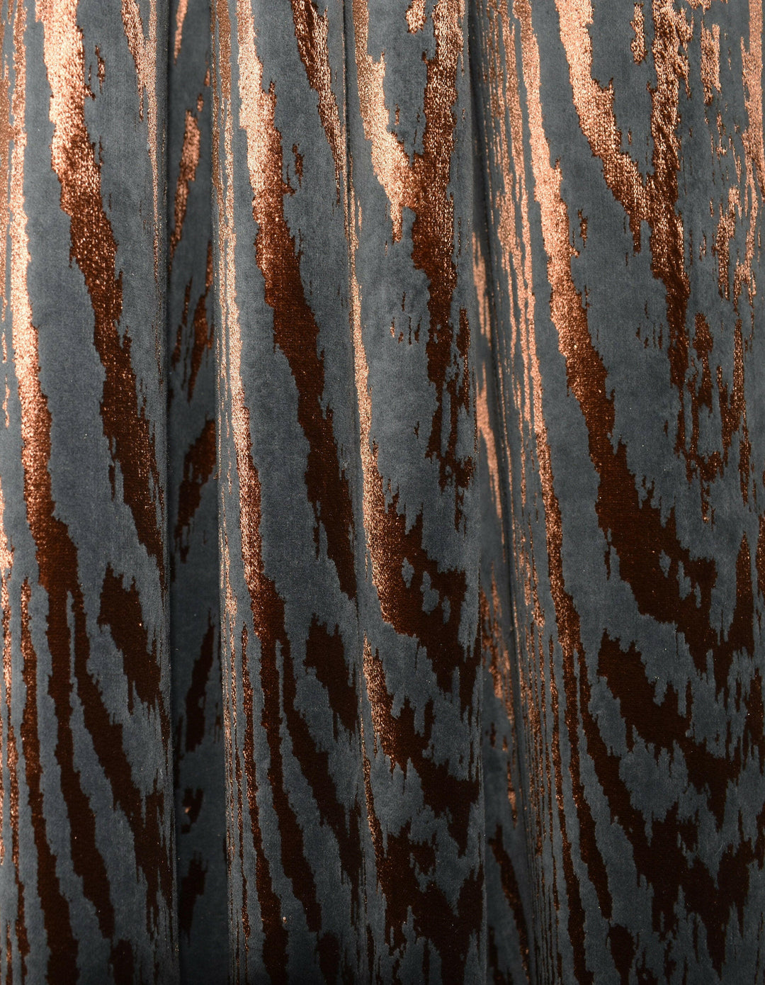 Kai - Marva - Copper - Made to Measure Curtains, Designer Drapery panels Home Décor.