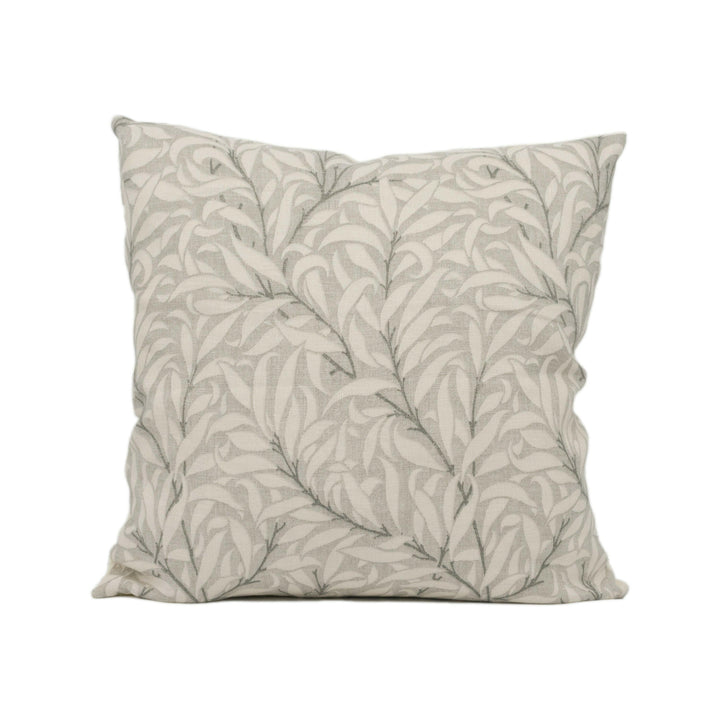 William Morris - Pure Willow Boughs - Lightish Grey - Gorgeous Leafy Foliage Cushion Cover - Handmade Throw Pillow - Designer Home Décor.
