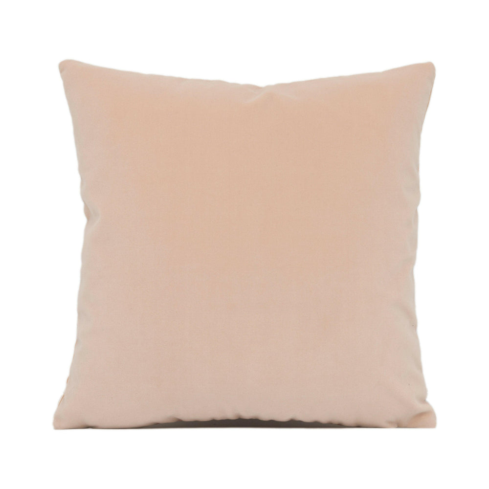Stunning Designer Blush Pink Velvet Cushion Cover - Handmade Throw Pillow - Designer Home Décor.