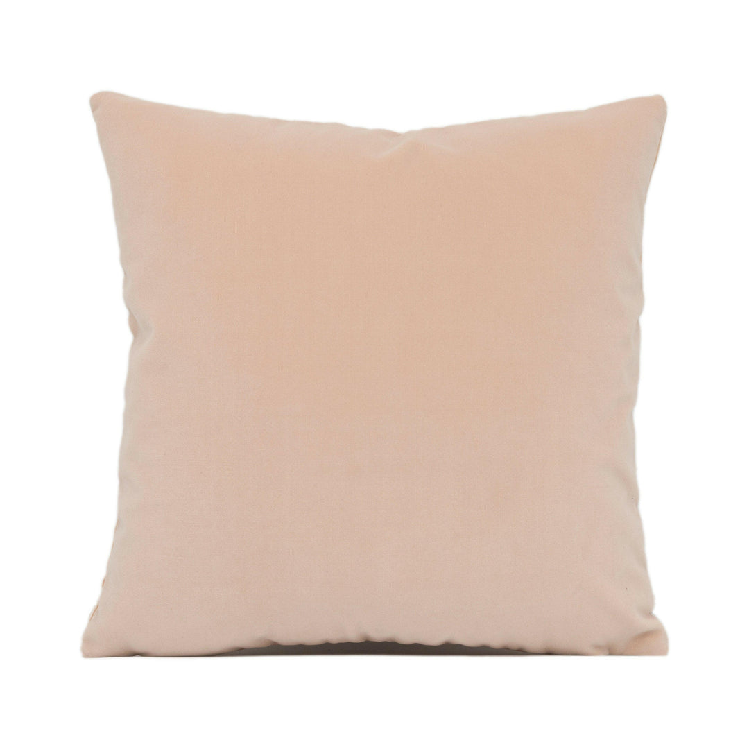 Stunning Designer Blush Pink Velvet Cushion Cover - Handmade Throw Pillow - Designer Home Décor.