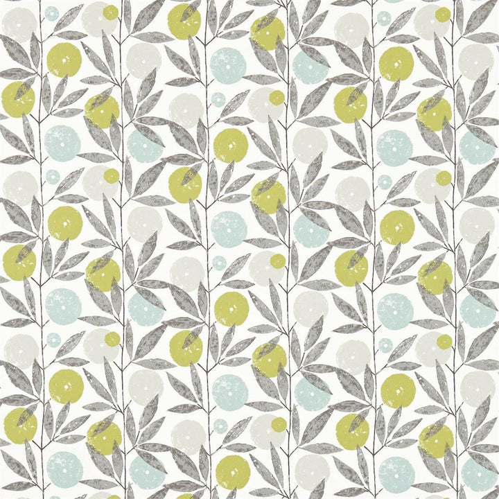 Scion - Blomma - 4 Colourways Available - Kiwi / Heather / Toffee / Tangerine - Retro Floral Cushion Cover - Handmade Throw Pillow Designer.