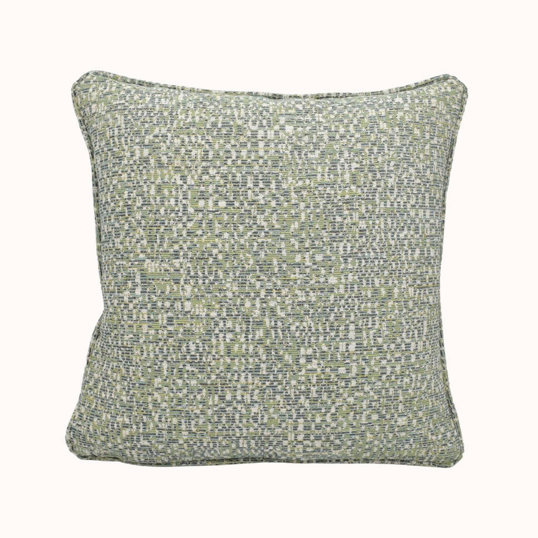 Clarke & Clarke - Orion - Mineral  - Fun Modern Pixelated Woven Designer Cushion Cover - Luxury Weave Throw Pillow - Handmade Home Decor.