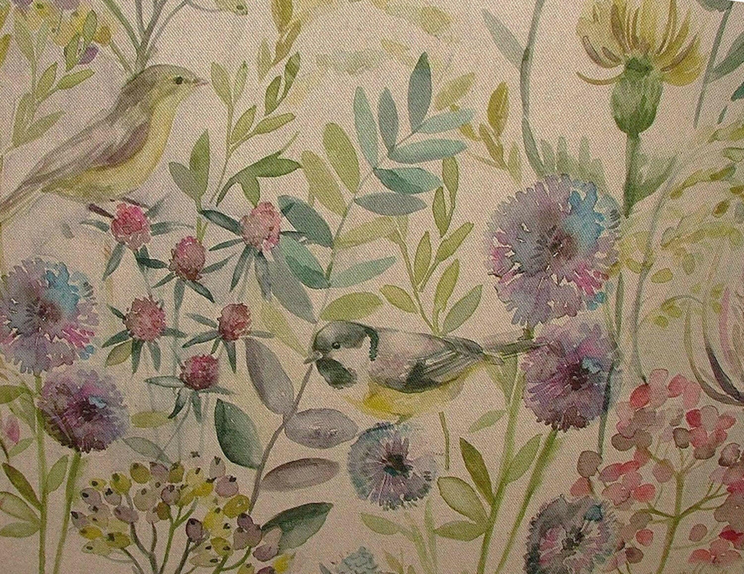 Voyage Decoration - Morning Chorus - Linen - Made to Measure Curtains + buy by the metre.