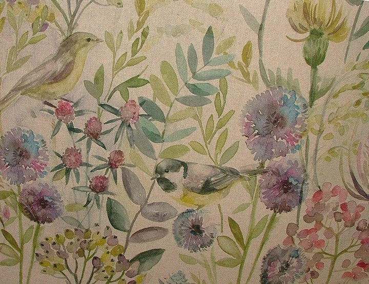 Voyage Decoration - Morning Chorus - Linen - Made to Measure Curtains + buy by the metre.