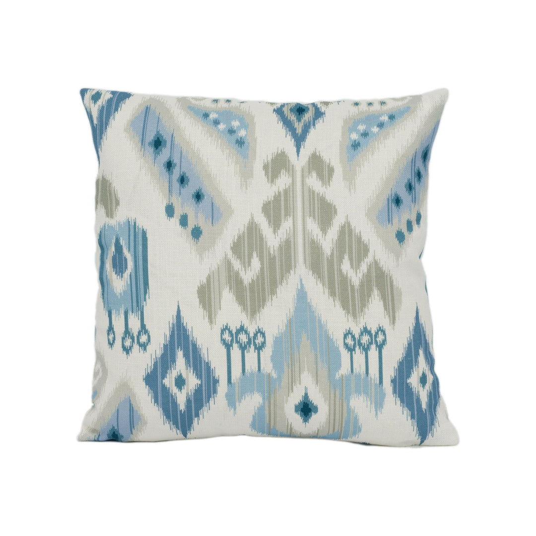 Jane Churchill - Nuri - Indigo - Stunning Handmade Cushion Cover Throw Pillow Designer Home Décor.