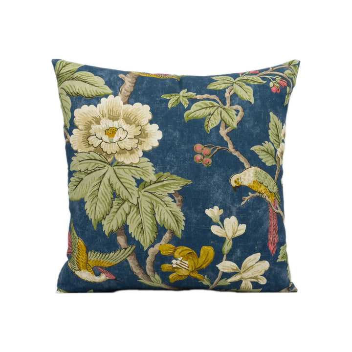 Sanderson - Lophura - Navy - Stunning Designer Cushion Cover Home Décor Throw Pillow.
