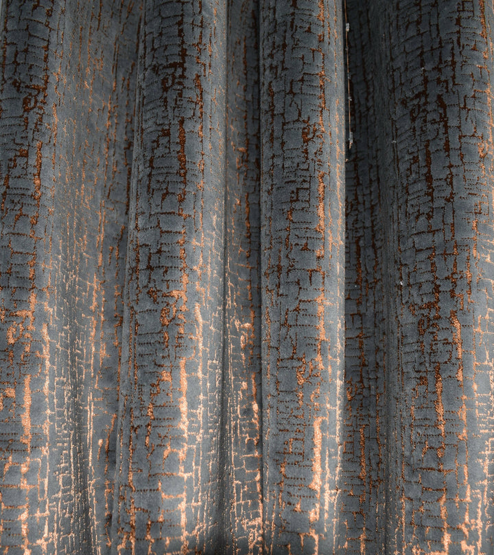 Kai - Adorna - Copper - Made to Measure Curtains, Designer Drapery panels Home Décor.