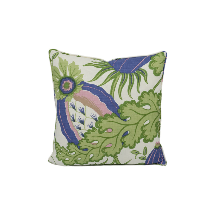 Christopher Farr x Michael Szell - Carnival - Blueberry - Bright Psychedelia Inspired Cushion Cover - Handmade Throw Pillow