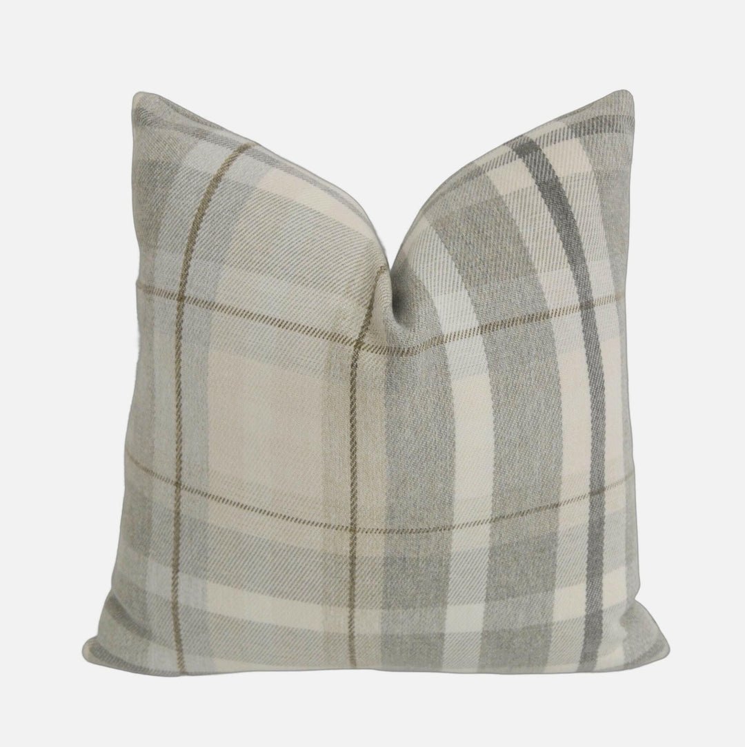 Prestigious Textiles - Galloway - Oatmeal - Cushion Covers/Pillow Throws.