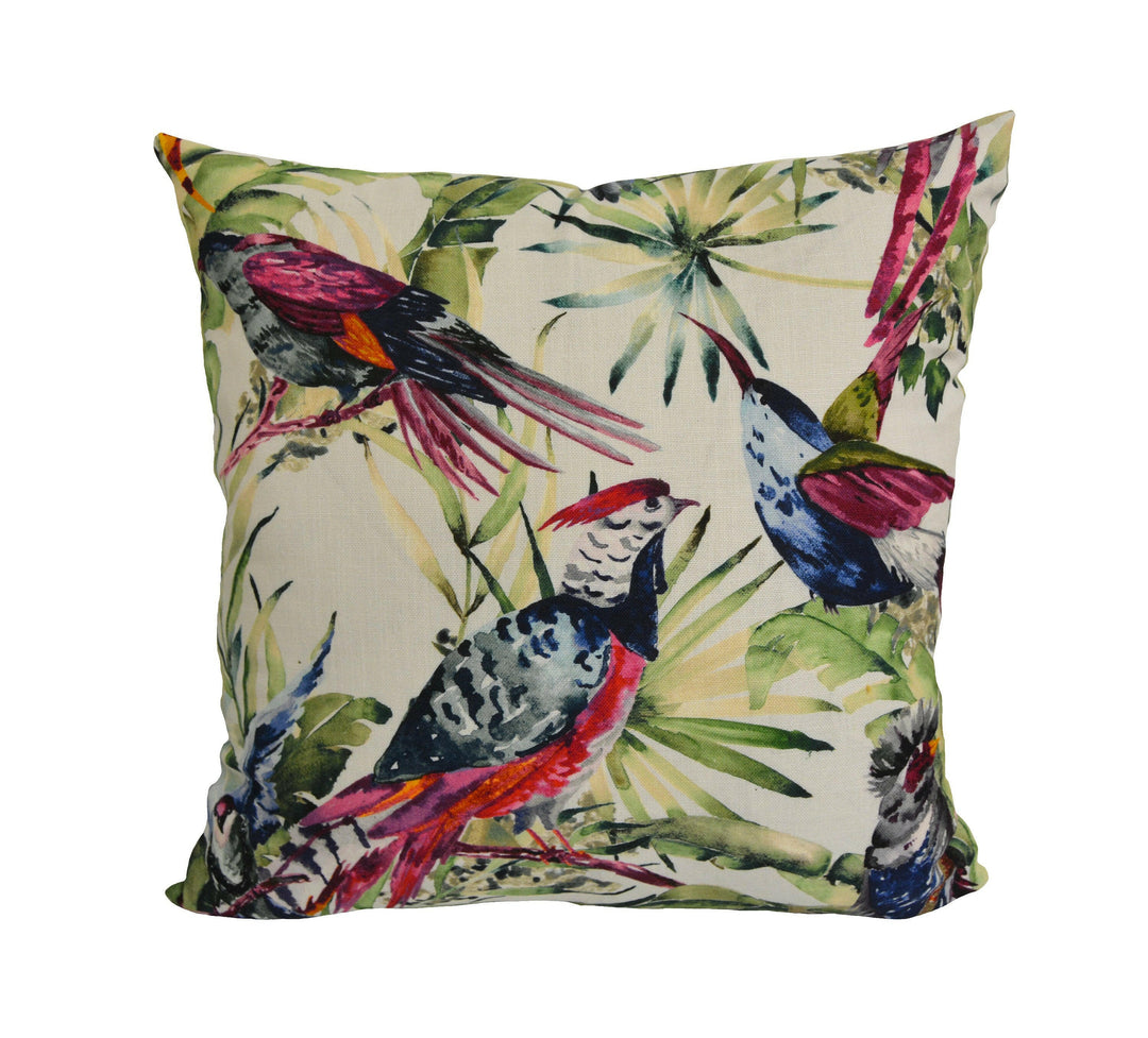 Pierre Frey - Vol d Oiseaux - Tropical - Stunning Designer Cushion Cover Pillow Throw Home Decor.