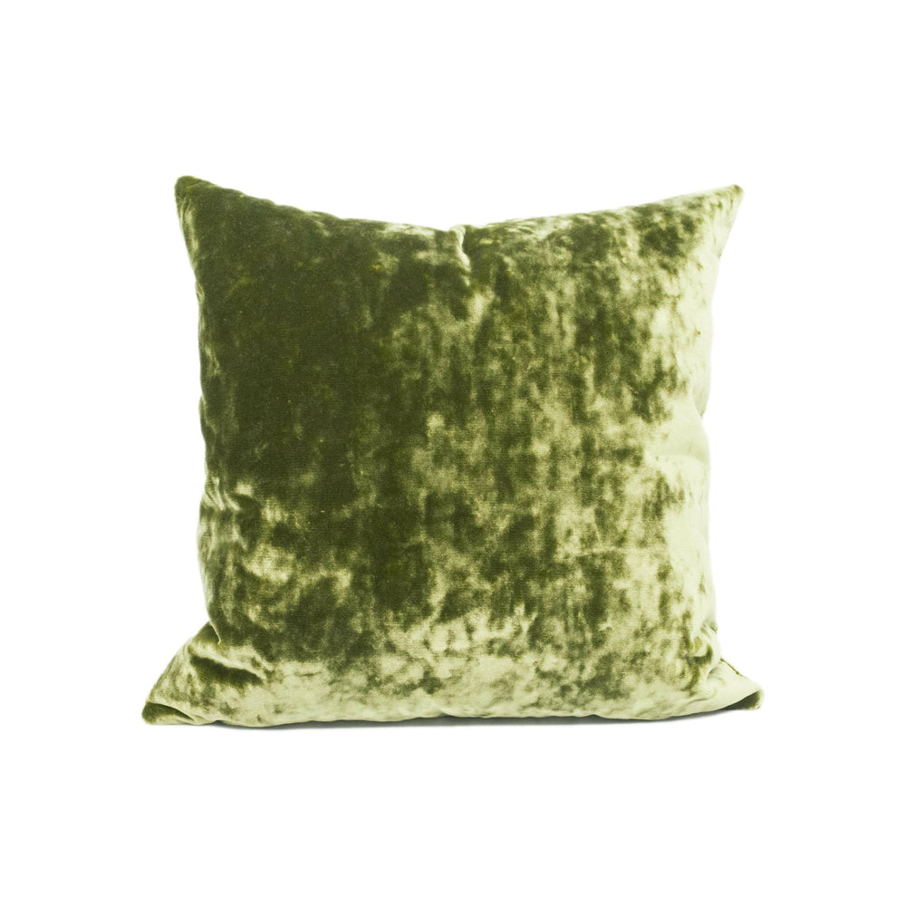 Stunning Green Designer Crushed Velvet Cushion Cover Home Decor Throw Pillow.