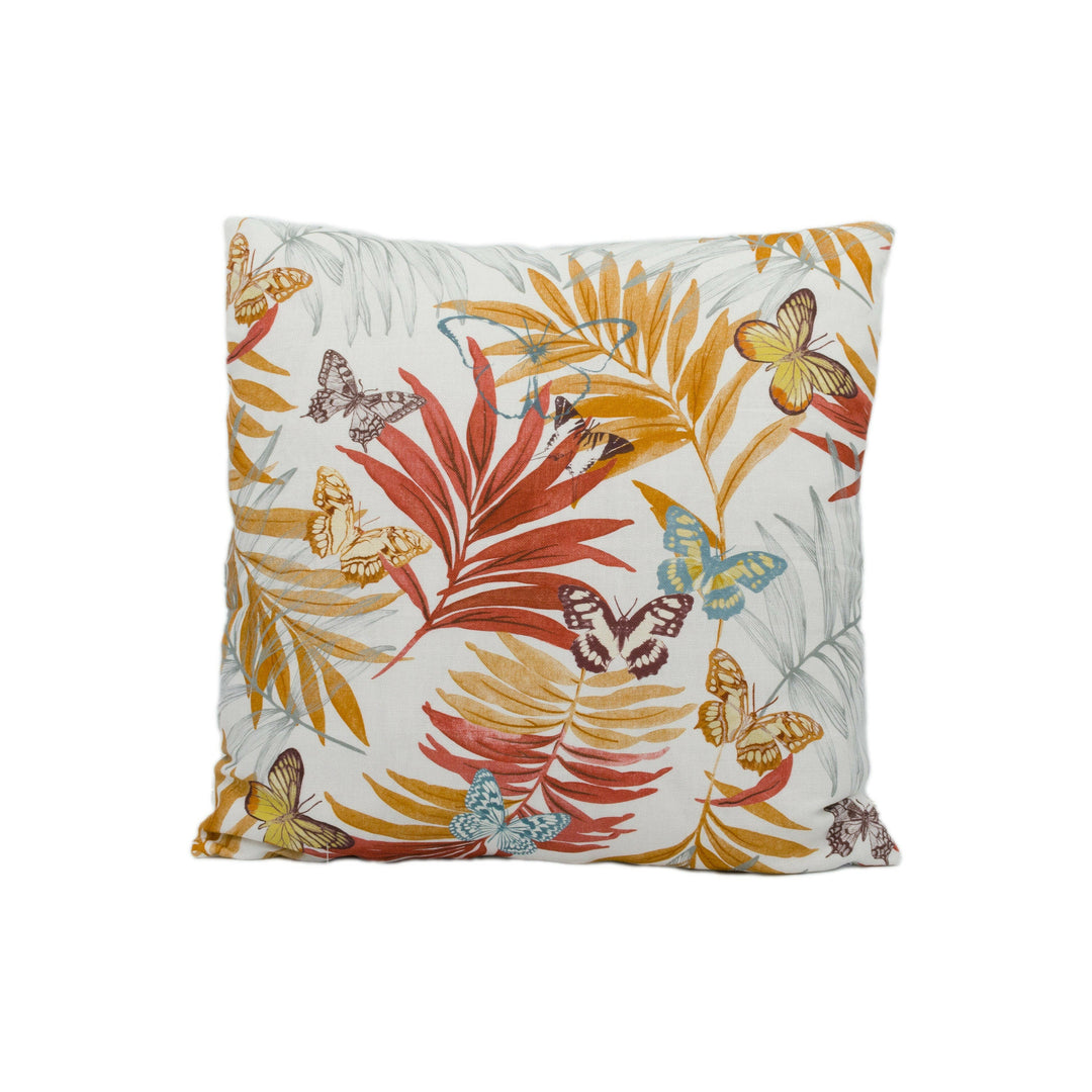Jane Churchill - Evelyn - Red - Handmade Cushion Cover Stunning Throw Pillow Designer Home Décor.