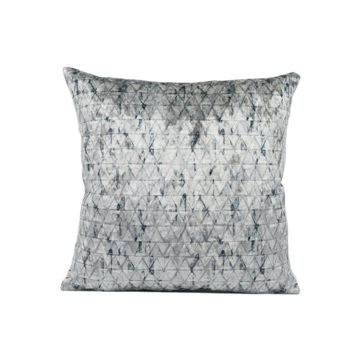 Utopia - Design 7 - Graphite - Stunning Velvet Cushion Cover Handmade Throw Pillow Designer Home Décor.