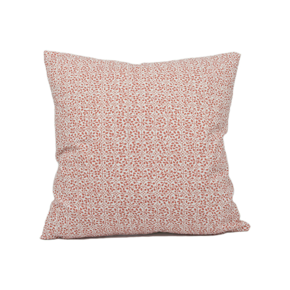 Soane Britain x Sophie Coryndon - Wilton Vine - Musk - Medieval Floral Renaissance Designer Cushion Cover - Luxury Throw Pillow - Handmade.