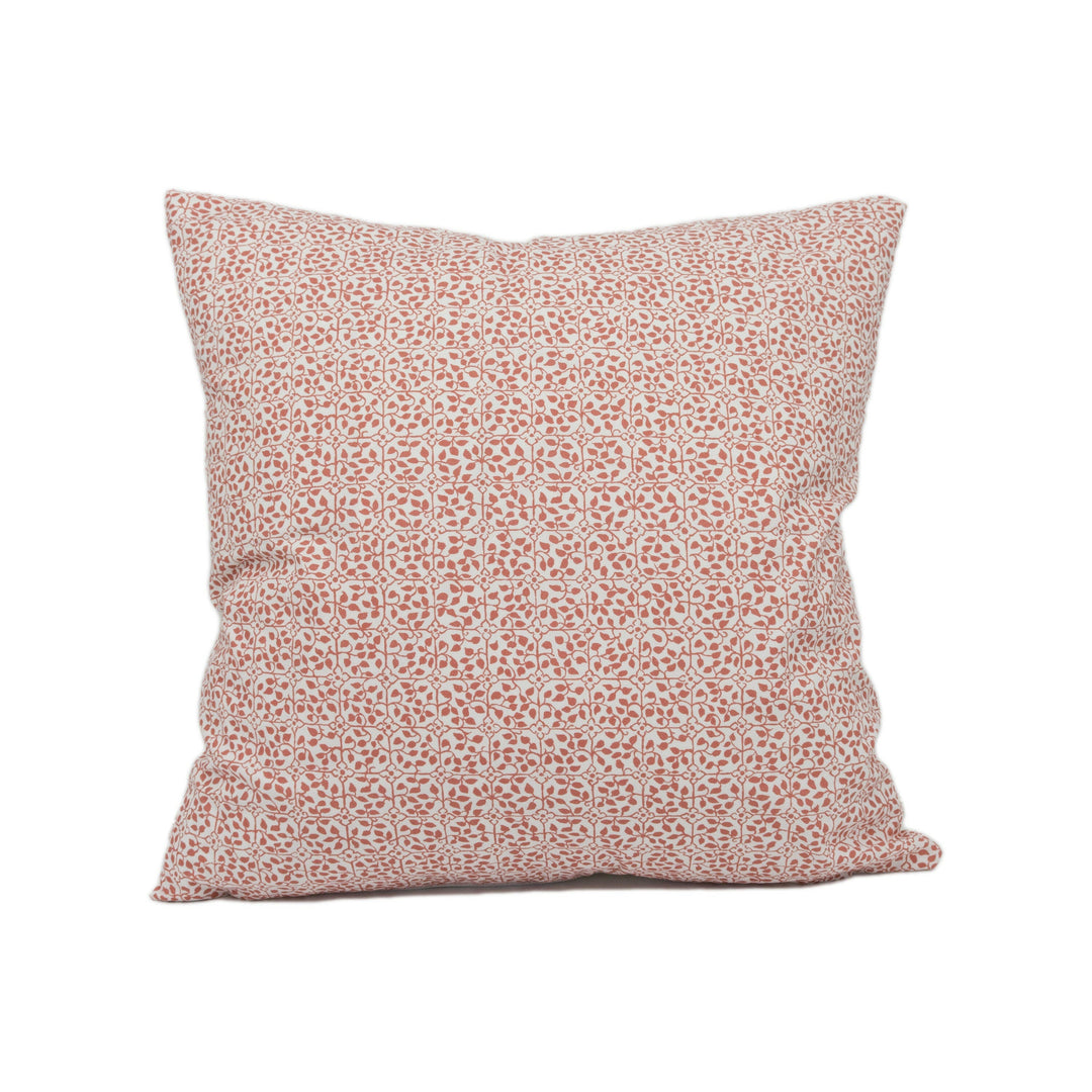 Soane Britain x Sophie Coryndon - Wilton Vine - Musk - Medieval Floral Renaissance Designer Cushion Cover - Luxury Throw Pillow - Handmade.