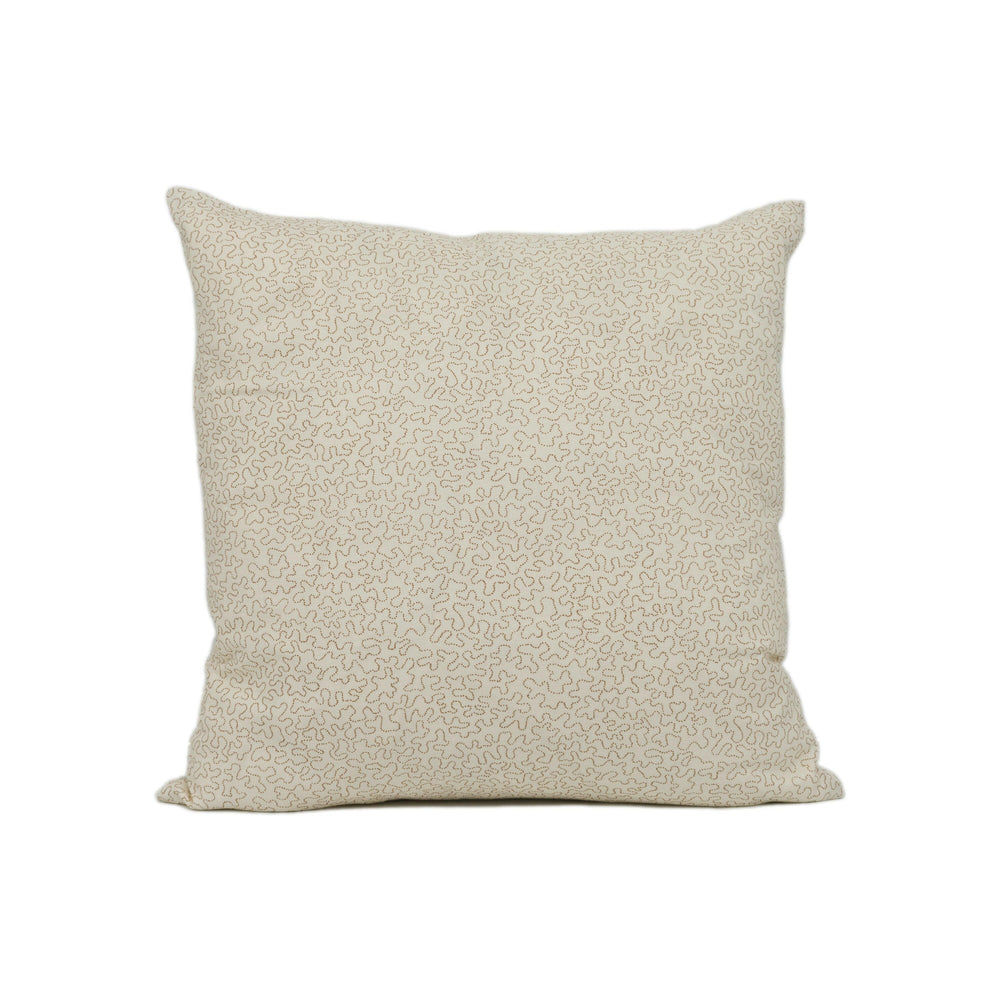Lee Jofa - Vermicelli Print - Poppy - Stunning Modern Cushion Cover - Handmade Throw Pillow - Designer Home Décor.