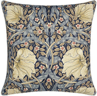 Thumbnail for William Morris - Pimpernel Indigo / Hemp - Cushion Covers Throw Pillow Designer Home Decor