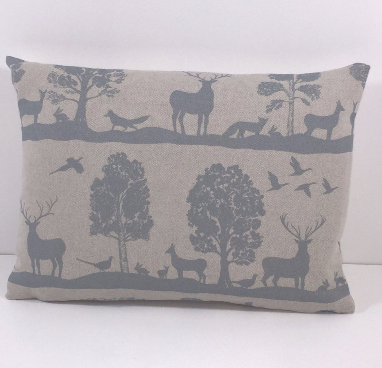 Voyage - Cairngorms - Loch - Wonderful Scottish Highland Fauna & Floral Cushion Cover - Handmade Throw Pillow Designer Home Decor