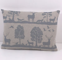 Thumbnail for Voyage - Cairngorms - Loch - Wonderful Scottish Highland Fauna & Floral Cushion Cover - Handmade Throw Pillow Designer Home Decor