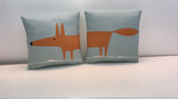 Thumbnail for Scion - Mr Fox - Pair of Cushion Covers - Double Sided 12