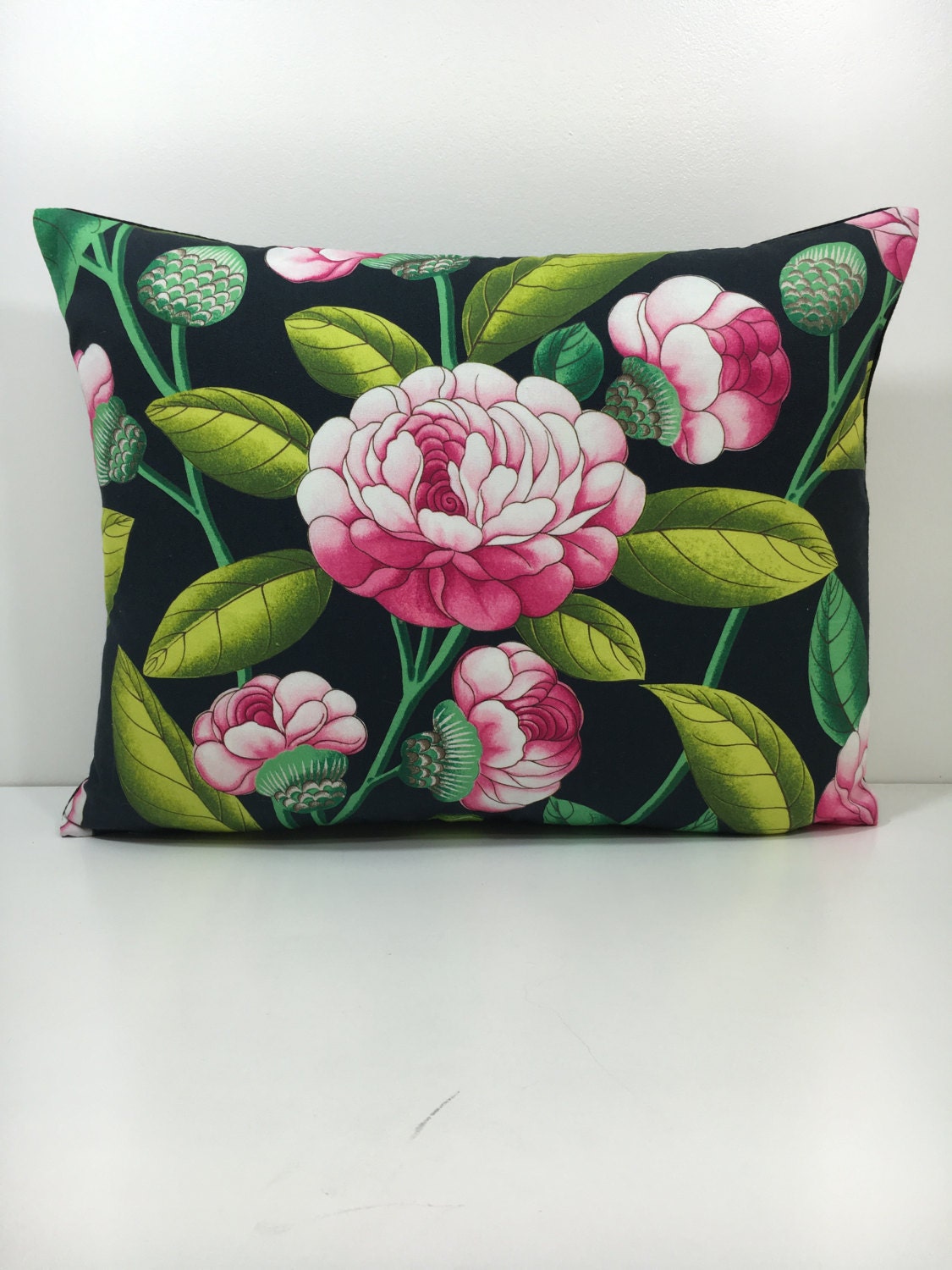 Manuel Canovas - Serendip - Nuit - Multi Coloured Floral Designer Cushion Cover - Handmade Throw Pillow - Designer Home Decor