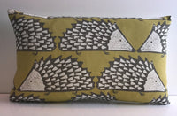 Thumbnail for Scion - Spike - Kiwi or Honey - Cute Geometric Hedgehog Cushion Cover Handmade Throw Pillow Designer Home Decor