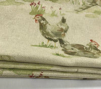 Thumbnail for Voyage Henny Penny Linen  Made To Measure Professionally Made Roman Blind