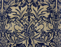 Thumbnail for William Morris - Brer Rabbit - Indigo / Vellum - Cushion Covers Throw Pillow Designer Home Decor