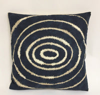 Thumbnail for Scion - Sohni - Indigo / Clay - Neutral Tie Dye Cushion Cover - Handmade Throw Pillow - Scatter Cushion - Designer Home Decor