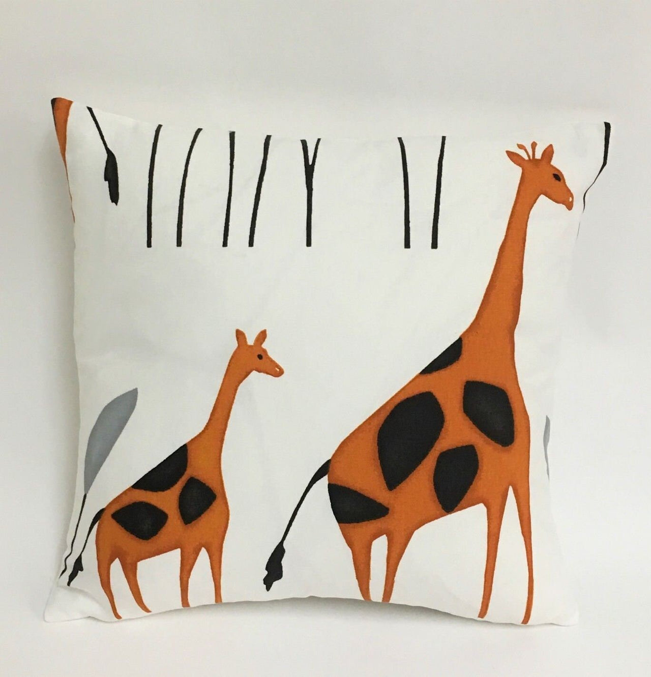 Prestigious Textiles - Geoffrey Giraffe Fabric - Option of Contrast Piped Or Plain Cushion Covers