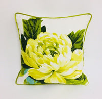 Thumbnail for Designers Guild - Charlottenberg - Chartreuse - Stunning Contrast Piped Cushion Cover Home Decor Statement Throw Pillow