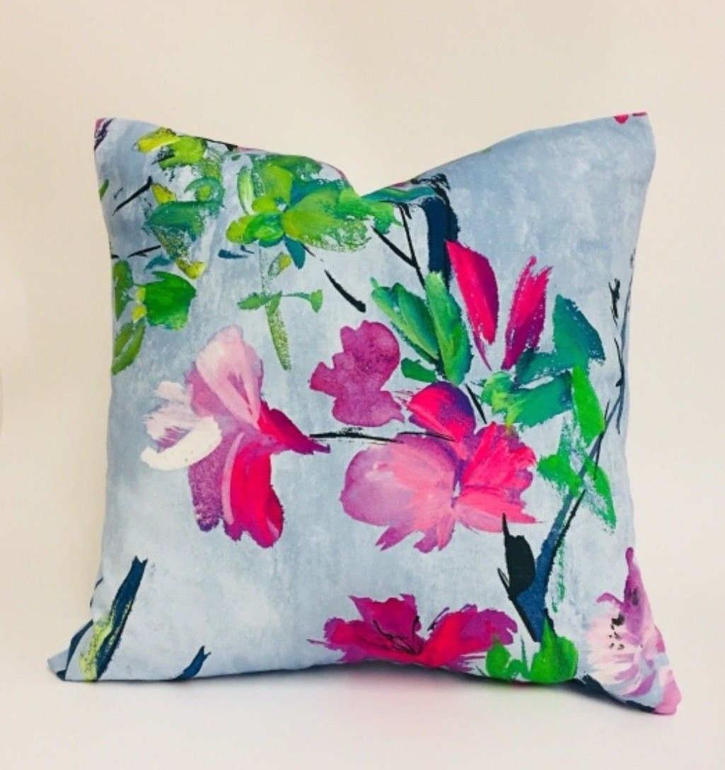 Designers Guild - Faience - Cornflower - Designer Cushion Cover Throw Pillow Cover Stunning Home Decor