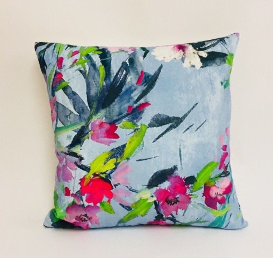 Designers Guild - Faience - Cornflower - Designer Cushion Cover Throw Pillow Cover Stunning Home Decor