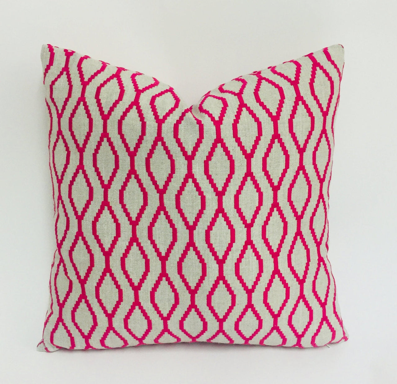 Clarke & Clarke - Brenna - Fuchsia - Stunning Designer Cushion Cover Home Decor Throw Pillow