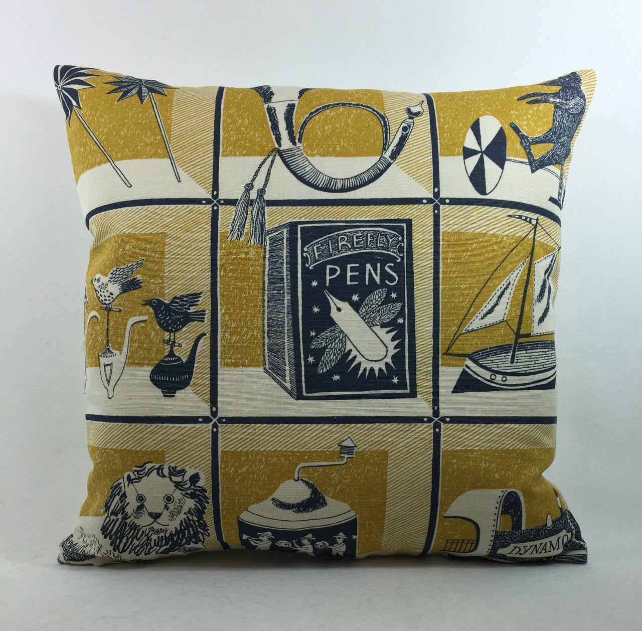 St. Judes - Curiosity Shop By Designer Emily Sutton - A British Designer -Stunning Fabric Cushion Cover