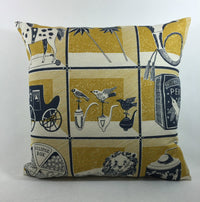 Thumbnail for St. Judes - Curiosity Shop By Designer Emily Sutton - A British Designer -Stunning Fabric Cushion Cover