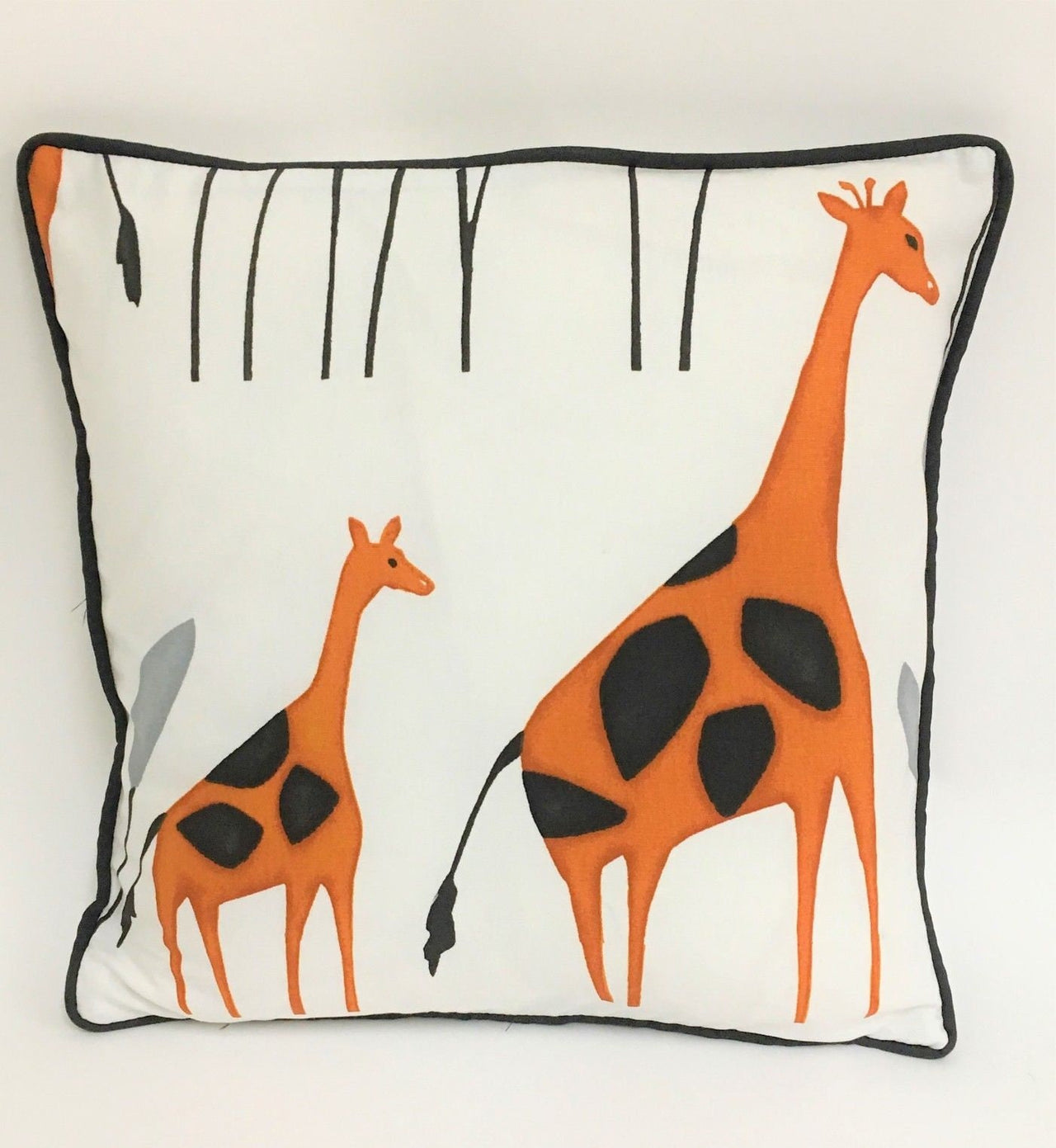 Prestigious Textiles - Geoffrey Giraffe Fabric - Option of Contrast Piped Or Plain Cushion Covers