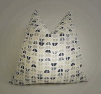 Thumbnail for Fryetts Odense Blue Cushion Cover Throw Pillow