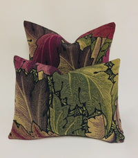 Thumbnail for William Morris - Acanthus Tapestry - Grape / Heather - Cushion Covers Throw Pillow Designer Home Decor