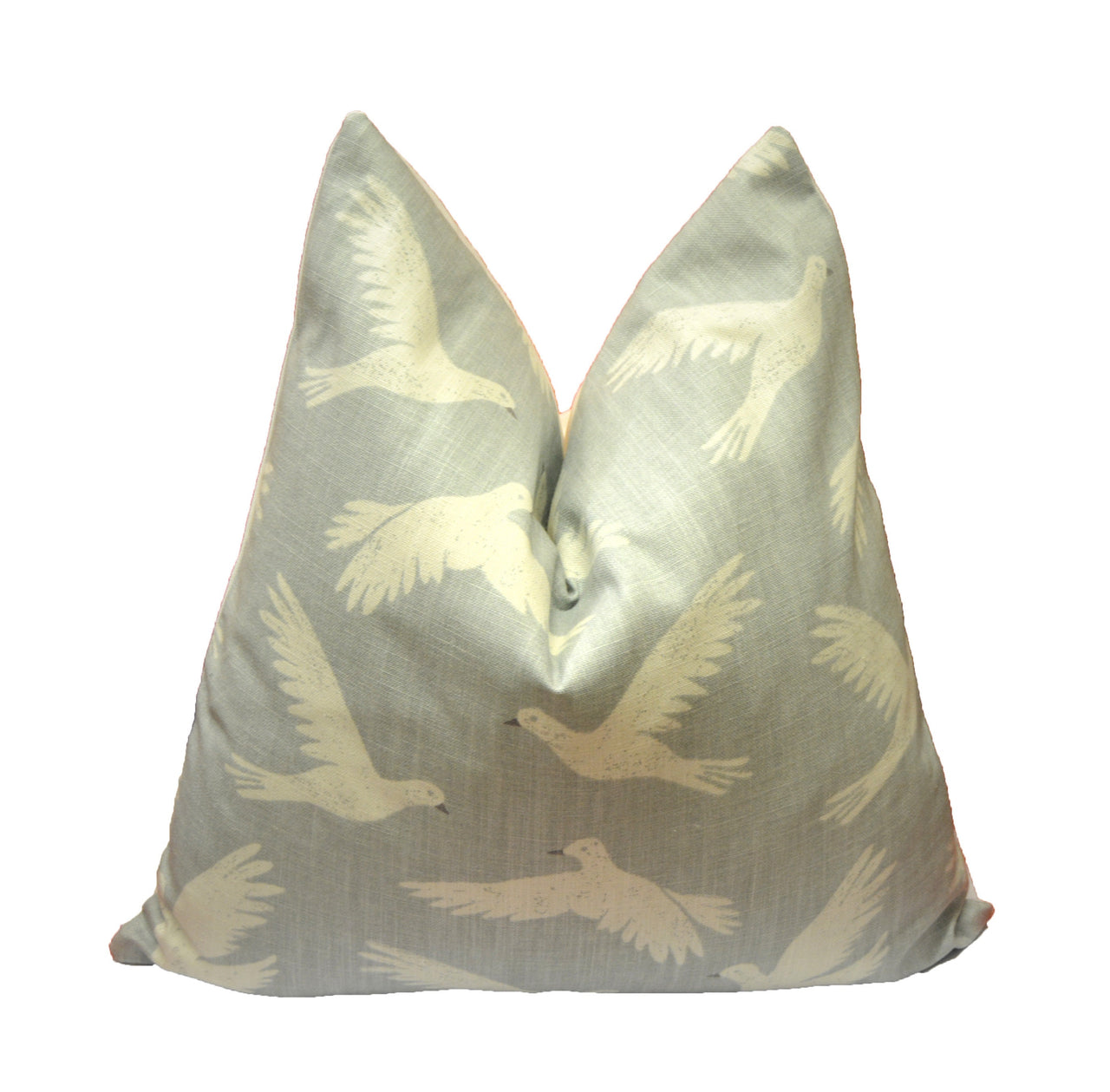 Sanderson - Paper Doves - Mineral - Cushion Cover Throw Pillow Designer Home Decor