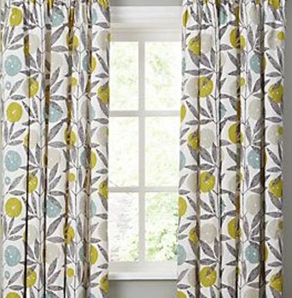 Scion Fabric - Blomma - Kiwi   Made to Measure Curtains + buy by the metre