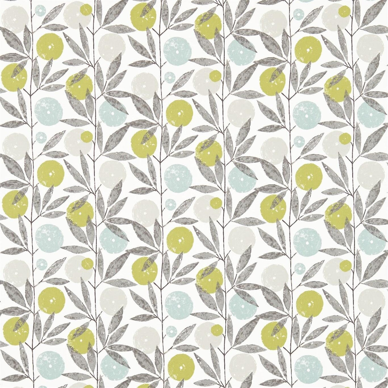 Scion Fabric - Blomma - Kiwi   Made to Measure Curtains + buy by the metre