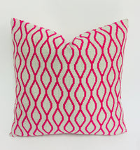 Thumbnail for Clarke & Clarke - Brenna - Fuchsia - Stunning Designer Cushion Cover Home Decor Throw Pillow