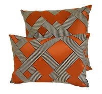 Thumbnail for Manuel Canovas - Derain - Orange - Stunning Designers Cushion Cover Home Decor Throw Pillow