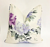 Thumbnail for Sanderson - Rhodera - Grape - Cushion Cover Throw Pillow Designer Home Decor