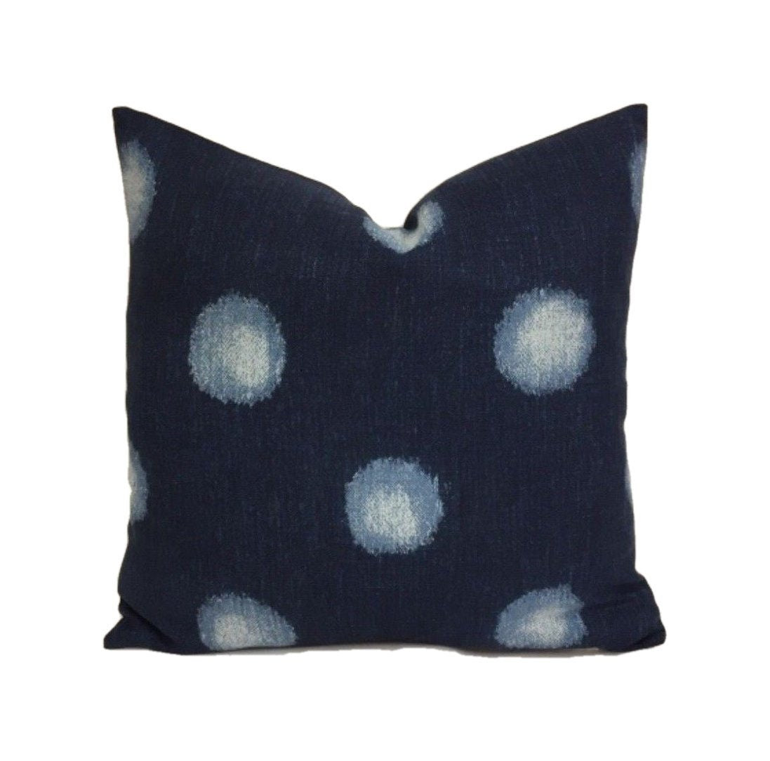 Designers Guild / William Yeoward - Chesari - Indigo - Cushion Cover Throw Pillow Designer Home Decor