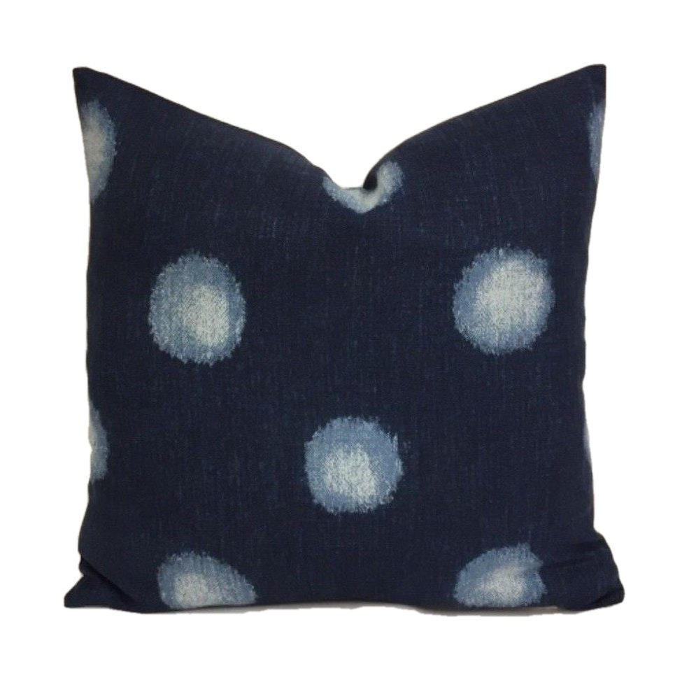 Designers Guild / William Yeoward - Chesari - Indigo - Cushion Cover Throw Pillow Designer Home Decor